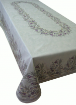 Rectangular tablecloth 160X250 Provence green almond Olives 100% cotton