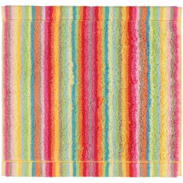 Face Cloth 30x30 cm 100% cotton terry multicolored lines double sided