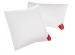 White down pillow and goose feathers, 2 comforts (soft and firm) in 1 pillow