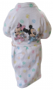 Children's bathrobe 100% cotton terry Mickey Minnie Ballons Disney Washable 60°C