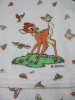 Kinder Bademantel 100% Baumwolle Frottee Blumen, Schmetterlinge, Bambi Disney