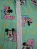 Kinder Bademantel 100% Baumwolle Frottee Mickey Minnie Alphabet Disney Waschbar