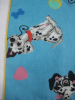 Peignoir enfant 100% coton éponge, Dalmatiens de Disney lavable 60°C