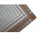 Mouchoirs Homme 2x3 couleurs 100% coton 45x45 cm : 1 paquet de 6 mouchoirs