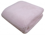 Kinderdeken 110x140 cm roze wolk 50% acrylmicrofiber 30% acryl 20% polyester