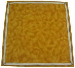 50X50cm Serviette aus 100% Baumwollsatin Gold  Pierre Frey