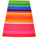 Beach towel 100x180 cm terry velor 100% cotton