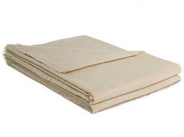 Lightweight blanket 240x265 cm 100% Yangir 70 gr/m² gray/champagne natural