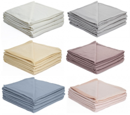 Baumwolle Decke fur Sommer 100% Baumwolle 260 gr/m² waschbar