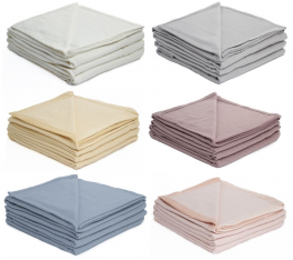 Cotton Blanket for summer 100% cotton 210 gr/m² washable