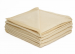 Couverture Coton pour l'été 100% coton 210 gr/m² lavable Jaune vanille