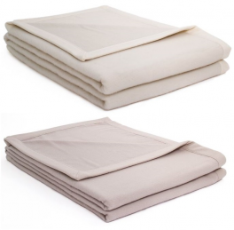 Temperierte Decke 100% Superfin Cashmere 280 gr/m²