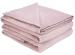 Couverture tempérée 100% Coton 420 gr/m² rose