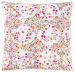 Drap lit plat 240x310 + 2 taies petites fleurs multicolore 100% coton percale