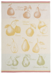 Handdoek voor gerechten de peren 100% katoen jacquard 50x75 cm