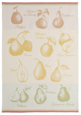 Towels for dishes pears 100% cotton jacquard 50x75 cm