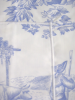 Dekbedovertrek + slopen 65x65 cm Toile de Jouy 100%  katoen perkal