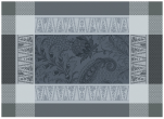 Placemat 40x55 cm 100% cotton tropical gray, anti-tasking