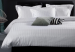 Duvet cover + pillowcase 60x70 cm lines white 100% cotton, satin stripe