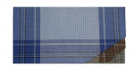 Mouchoirs Homme 2x3 couleurs 100% coton 39x39 cm : 1 paquet de 6 mouchoirs