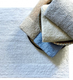 Bath mat reversible 100% cotton 2100 g/m²
