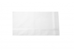 Herenzakdoeken witte 100% katoen 41x41 cm : 1 pakket van 6 zakdoeken