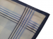 Mens handkerchiefs 2x3 colors 100% cotton 43x43 cm : 1 pack of 6 handkerchiefs