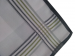 Mouchoirs Homme 2x3 couleurs 100% coton 43x43 cm : 1 paquet de 6 mouchoirs