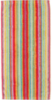 Badetuch 70x180 cm 100% Baumwolle Frottier mehrfarbige Linien doppelseitig