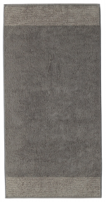 Grote badhanddoek 100% katoenen badstof 80x200 cm taupe/beige