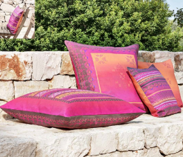 Decorative Cushion cover Oblivia R1 rosso 40X40 cm Bassetti