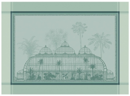 Placemat 40x55 cm 100% cotton green royal greenhouses, anti-tasking