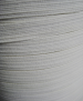 Braided flat elastic 9 mm white, quality professional confection