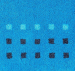 Zoom Tapis de bain petits carrés couleurs 100% acrylique et antidérapant