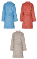 Bademantel Kimono 100% Baumwolle Frottee gekämmt 400 gr/m² S, M, L, XL