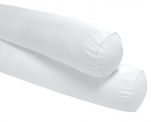 Bolster with 100% Polyester, diameter: 43 cm, 100% cotton cover