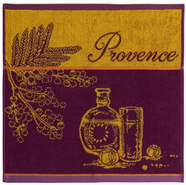 Hand towel 50x50 cm Provence 100% cotton jacquard