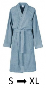 Peignoir kimono 100% coton éponge peigné 420 gr/m² S, M, L, XL