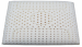 Pillow 40x60 cm 100% latex, removable pillow covers, washable 60°C