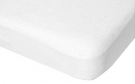 Mattress protector height 30cm 100% terry cotton, polyurethane breathable