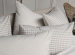 Duvet cover + pillowcases 65x65 cm vichy beige 100% cotton percale
