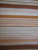 Pillowcase 65x65 cm multi orange lined 100% cotton