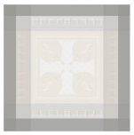 Table napkin 54x54 cm moldings and framed frescoes 100% cotton