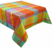 Coated tablecloth 100% coated cotton 220 gr/m² Creole colors