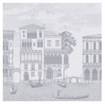 Servet 54x54 cm grijs Venice, 100% jacquard katoen