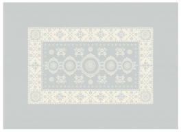 Set de table 39x55 cm 60% coton 40% polyester Lustre et couronnes impériales