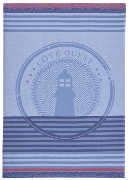 Towels for dishes Blue lighthouse 100% cotton jacquard 50x75 cm