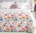 Duvet cover + pillowcase 60x70 watercolors 100% percaline cotton