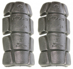 2 Ergonomische kniebeschermers T430 zwart EN14404:2004 + A1 2010 Type2