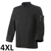 Jacket Mixed kitchen black NER. long sleeves polycotton  T7/4XL/66-68